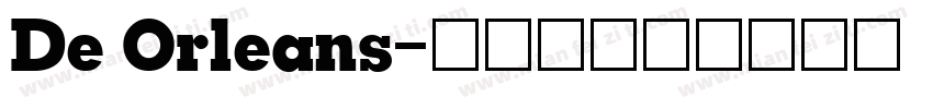 De Orleans字体转换